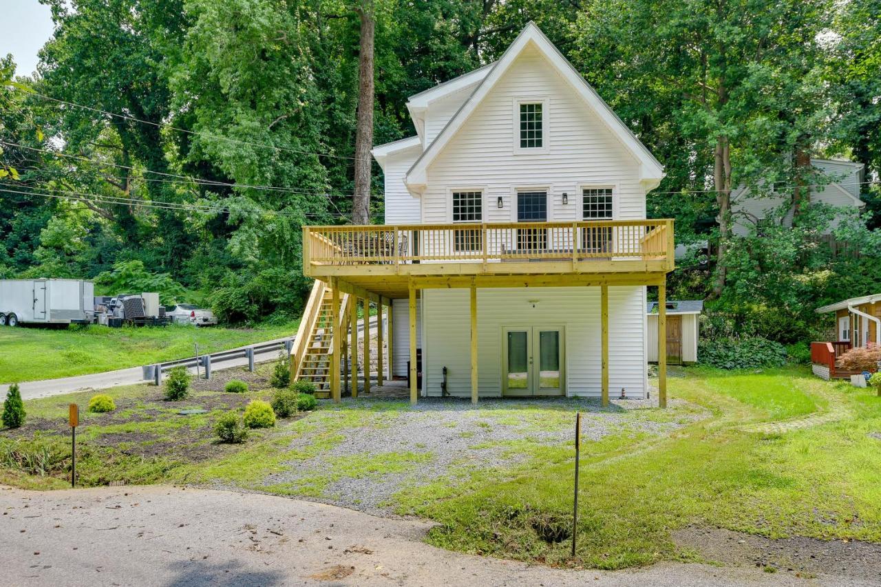 Family-Friendly Chesapeake Beach House With Deck! Villa Eksteriør billede